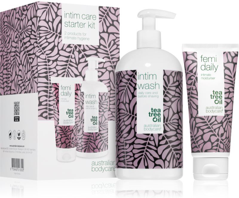 Australian Bodycare Intimate Care Starter Kit coffret cadeau pour la toilette intime