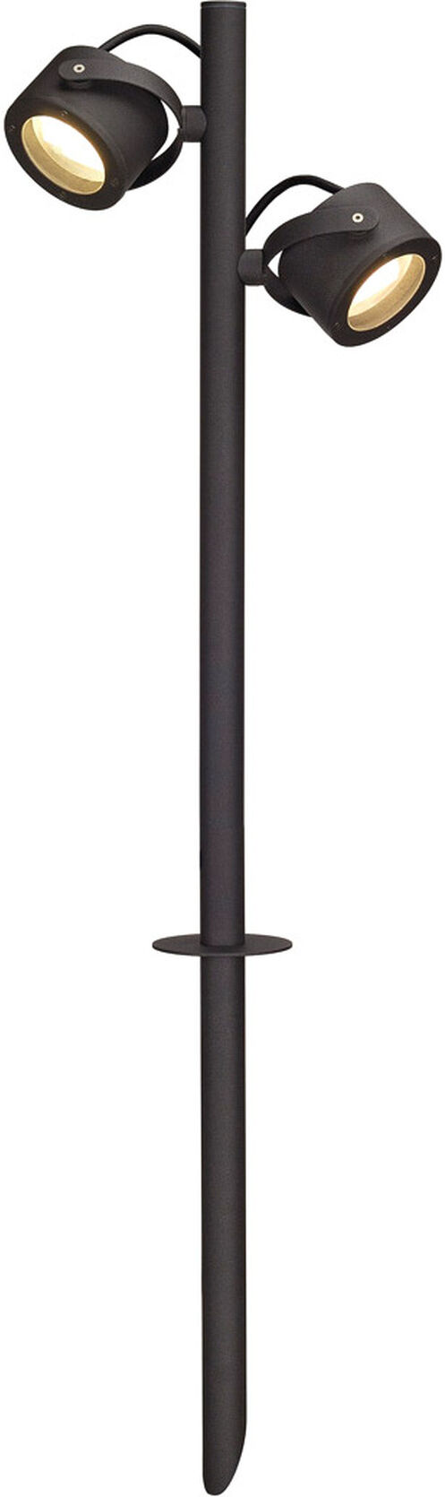 Slv Sitra 360 Sl Spike, Anthrazit, 2xgx53, Max. 9w, Ip44 - Stand-, Wand- Und Deckenleuchten (Outdoor)