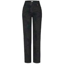 Jeans im 5-Pocket-Schnitt Relaxed braun, 42