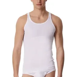Schiesser Original Classics Rib Undershirt 3XL-6XL Weiß Baumwolle 6XL Herren