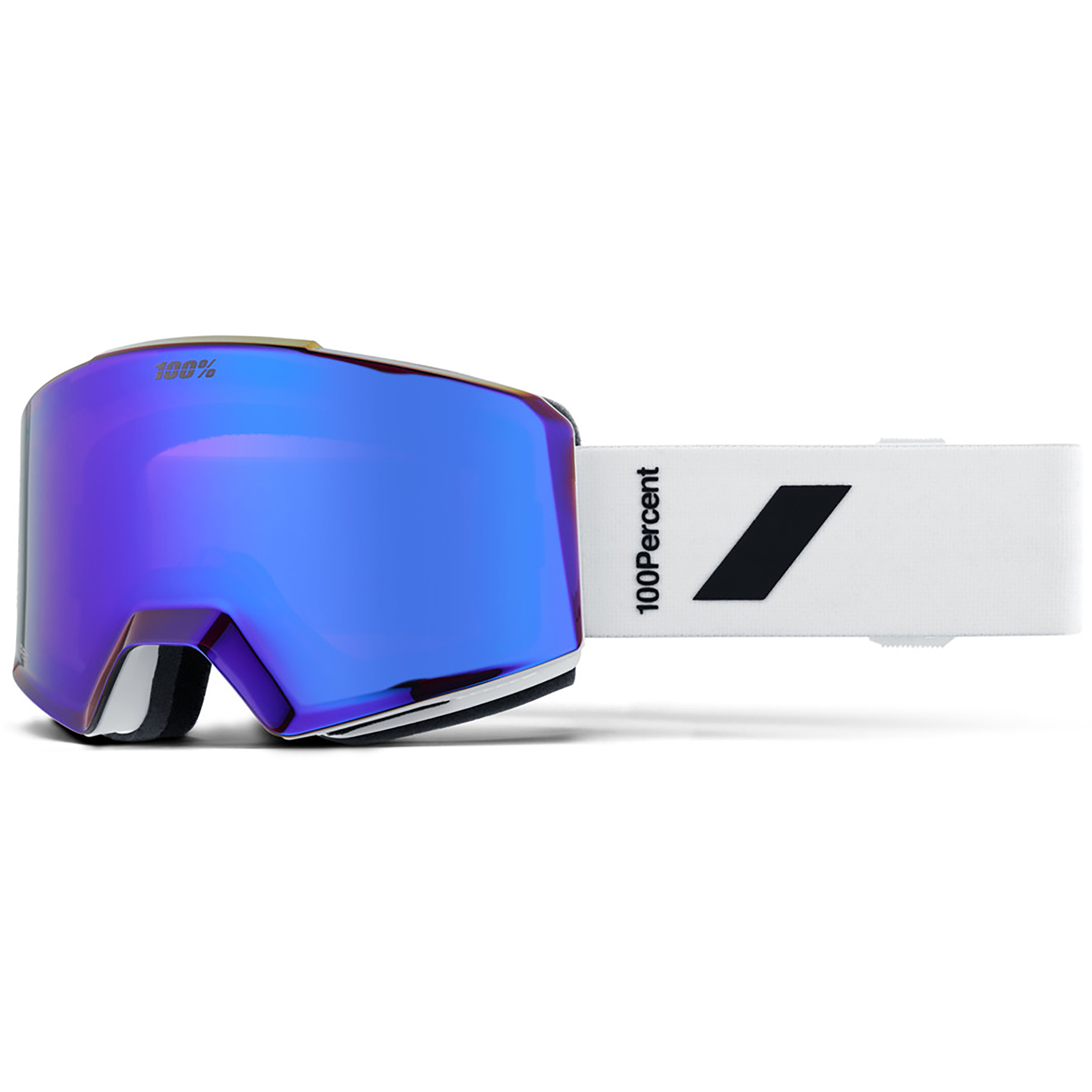 100% Norg Skibrille Skibrillen weiss Trekking