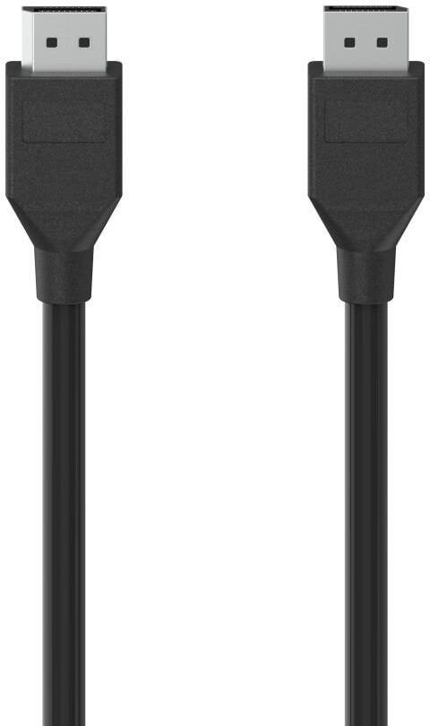 Hama USB-Kabel "DisplayPort-Kabel, DP 1.2, Ultra-HD 4K, 1,50 m", grau, 150cmcm, Kabel, Datenübertragungsrate: 21,6 Gbit/s Max. Auflösung: 4k (4096 x 2160), USB-Kabel