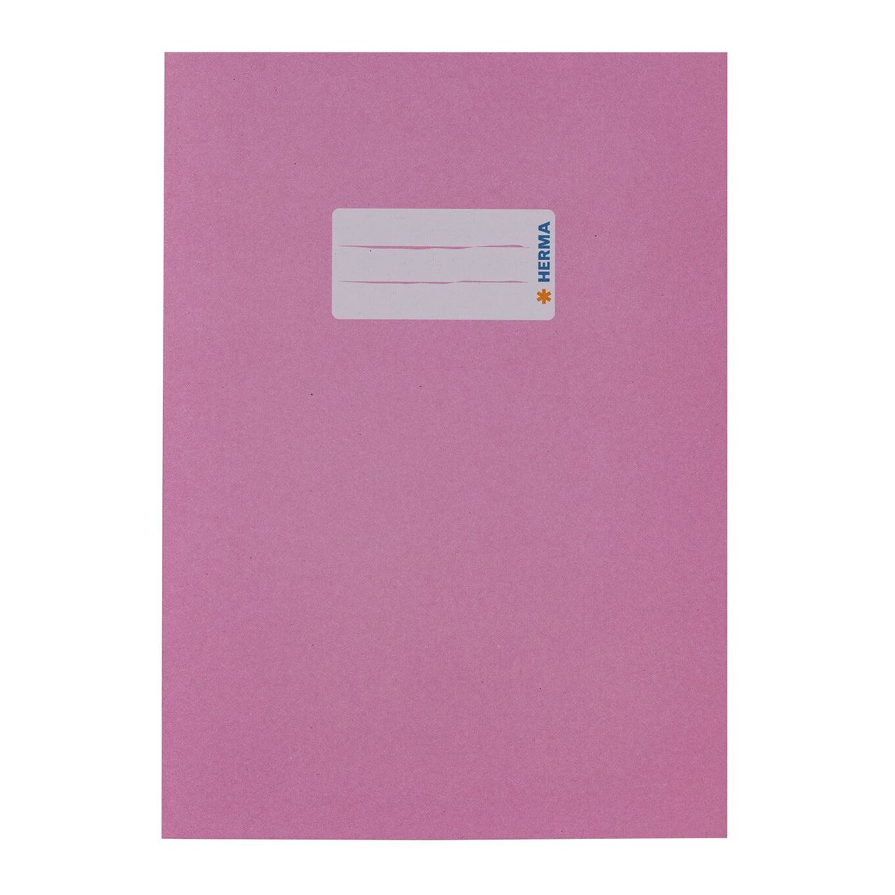 HERMA Heftumschlag glatt rosa Papier DIN A5