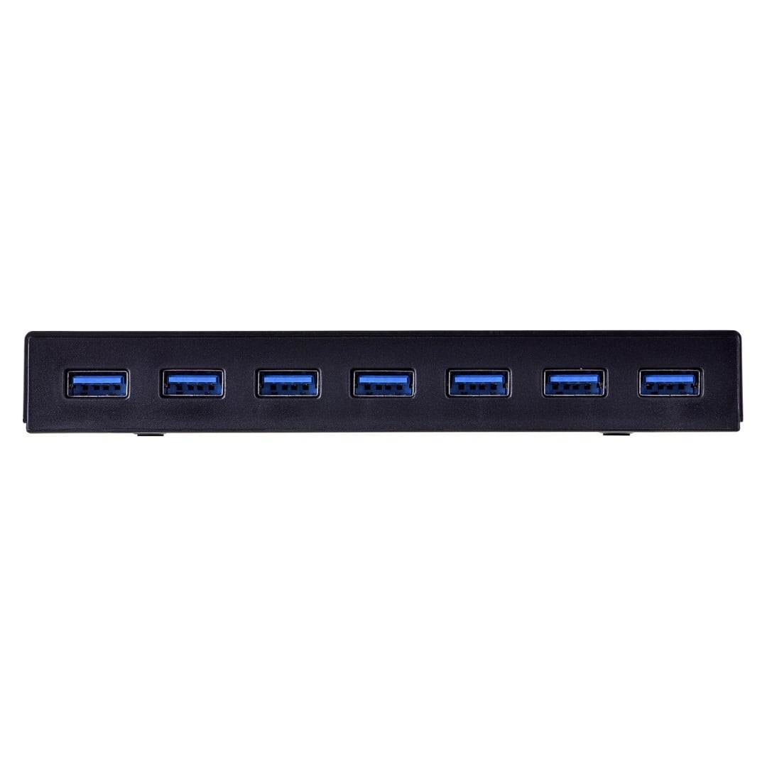 Unitek USB-A + DC Y-3184 Hub met 7x USB 3.2 Gen 1 (3.1 Gen 1) Type-A poorten