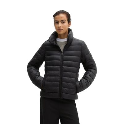 Steppjacke MARC O'POLO, Damen, Gr. 42, schwarz, Web, Obermaterial: 100% Polyamid. Futter: 100% Polyester. Wattierung: 100% Polyester, normal, Jacken Steppjacke, fitted mit recycelten Materialien, leicht