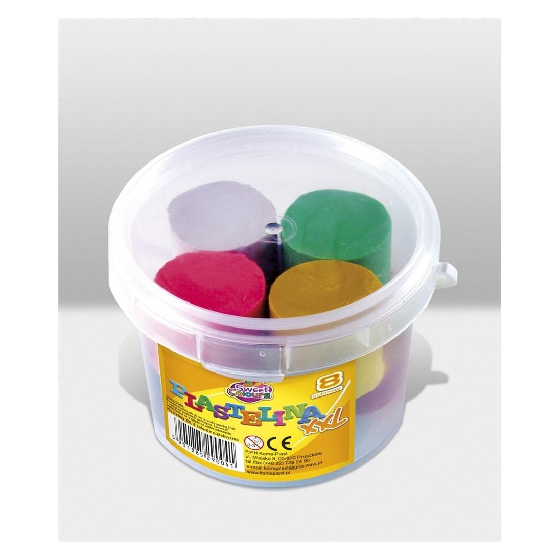 Sweet Colours XXL-Knetmasse, 8 Farben (47590885)