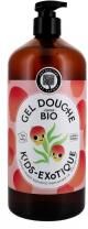 Authentine Kids Authentique Gel Douch Fruits Exotiques Corps & Cheveux Bio 1 L - Flacon-Pompe 1000 ml