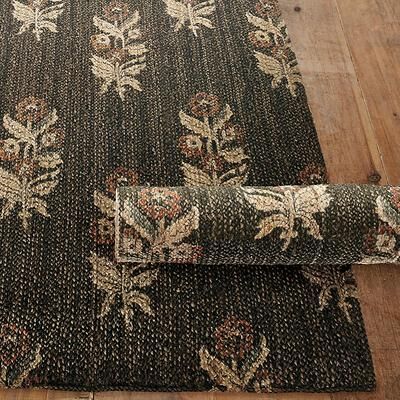"Petra Printed Jute Rug - 2'6"" x 8' Runner - Ballard Designs"