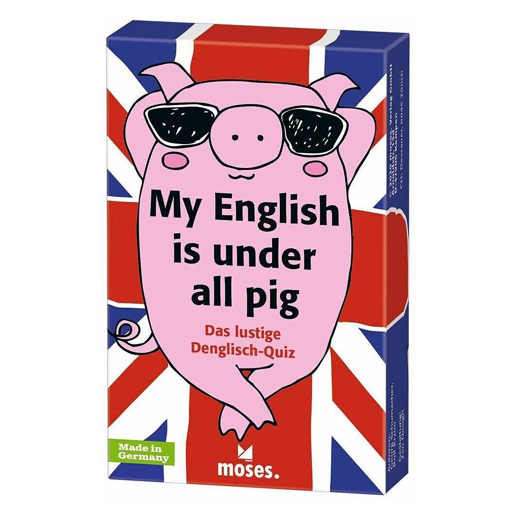 Moses My English is under all pig (Deutsch, 1 - 5 Spieler) (MOS90276)