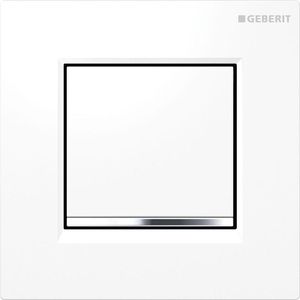Geberit Geberit Betätigungsplatte Typ 30, aus Kunststoff, für Urinal, für  Urinal Rohbauset, 1-Mengen-Spülung, weiß