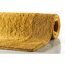 RHOMTUFT Badteppich PRESTIGE/EXQUISIT gold 70 x 130 cm