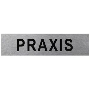 ProPlus Hinweisschild SF972113, Aluminium, 16 x 4 cm, Praxis