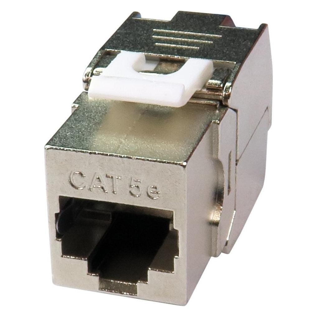 Cables Direct Shielded Cat5e Keystone Jack (Keystone Modul) (UT-899KJCAT5E-ST)