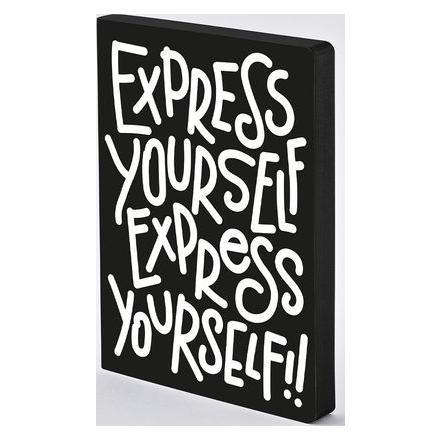 Nuuna Graphic L, Express Yourself (165 x 220 mm, Gepunktet, Weicher Einband) (55690)