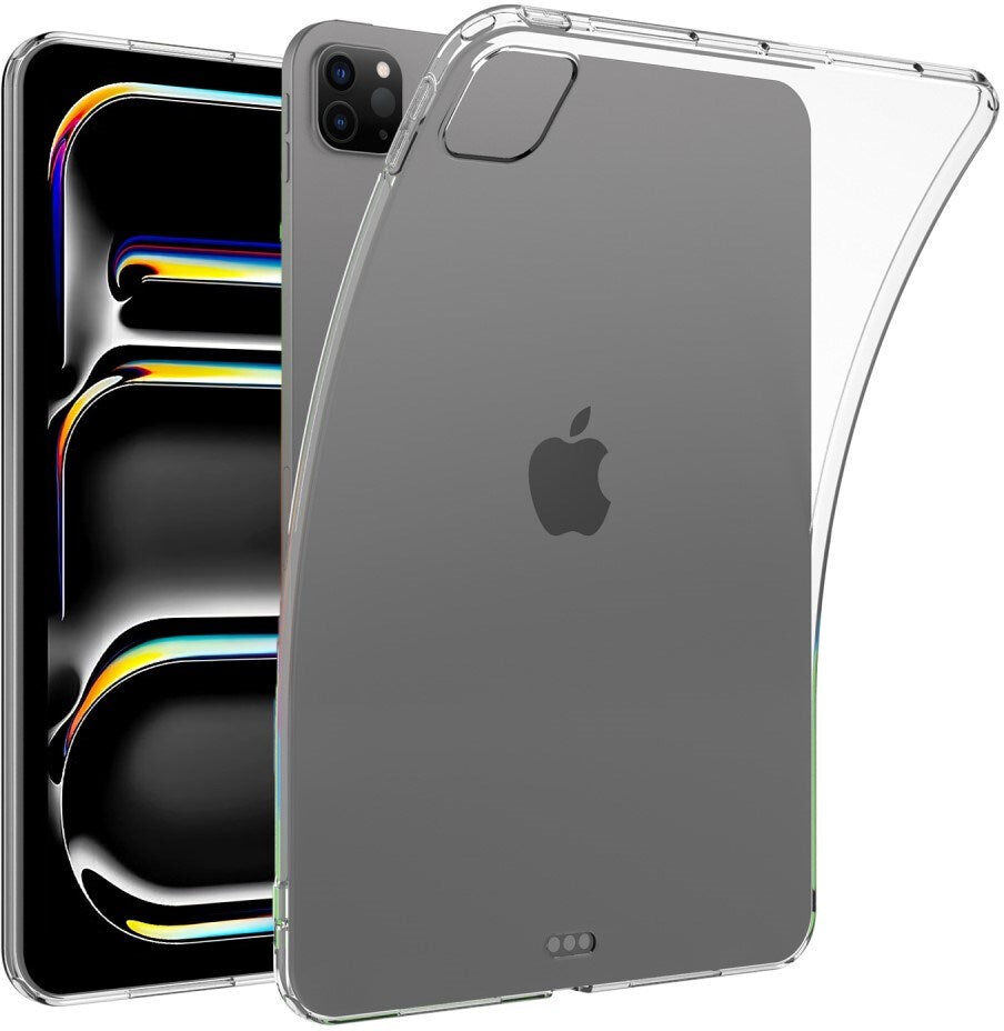 EIDERWOOD iPad Pro 11" (2025 / 2024) Fleksibelt TPU Plastik Cover - Gennemsigtig