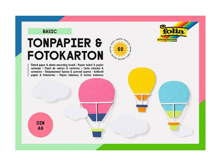 Folia Tonpapier und Karton Trend A6