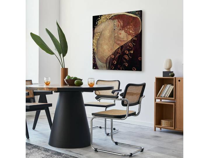 Leinwandbild Danae Filz Gold/Gold 40 x 40cm