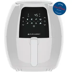 Pyramidea AF812W Friteuse Single 8 L Unabhängige 1800 W Heissluftfritteuse Weiss, Fritteuse, Schwarz, Weiss