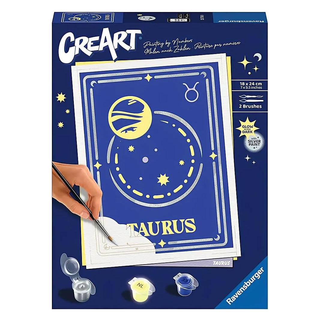 Ravensburger CreArt - Malen nach Zahlen 23734 - Taurus - ab 14 Jahren (23734)