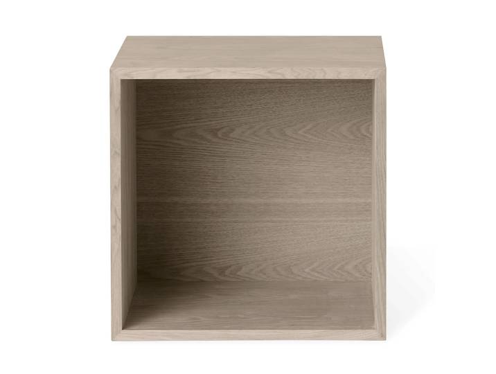 Muuto Stacked 2.0 Regalsystem mit Rückenplatte, medium Eiche
