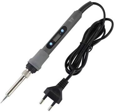 Uplift Essentials Electric Soldering Iron With Digital Display Adjustable Temperature 80w Set 1 220v Eu Plug