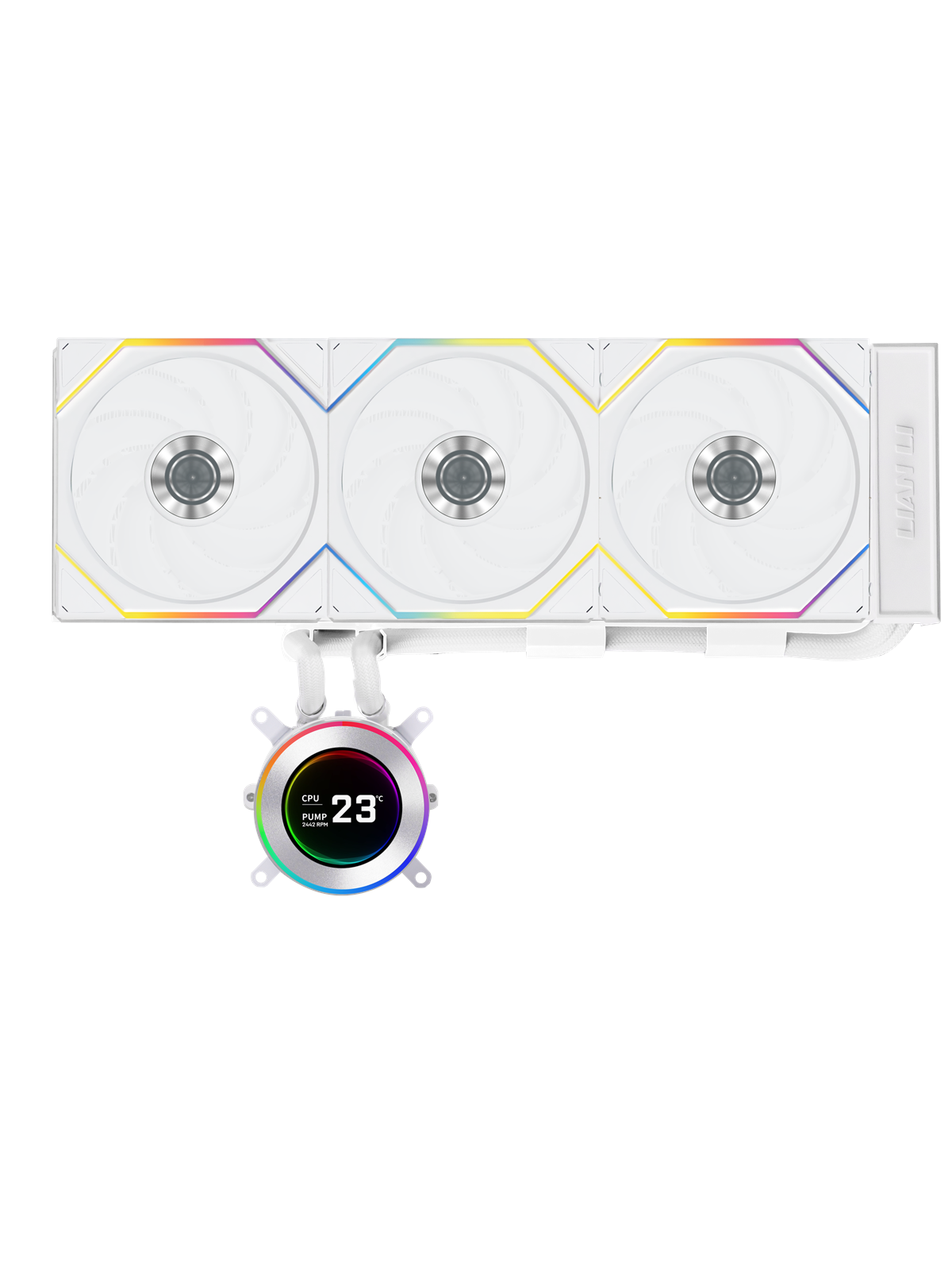 Lian Li Hydroshift II LCD-C 360TL Wireless White - CPU-Wasserkühlung - Max 28 dBA