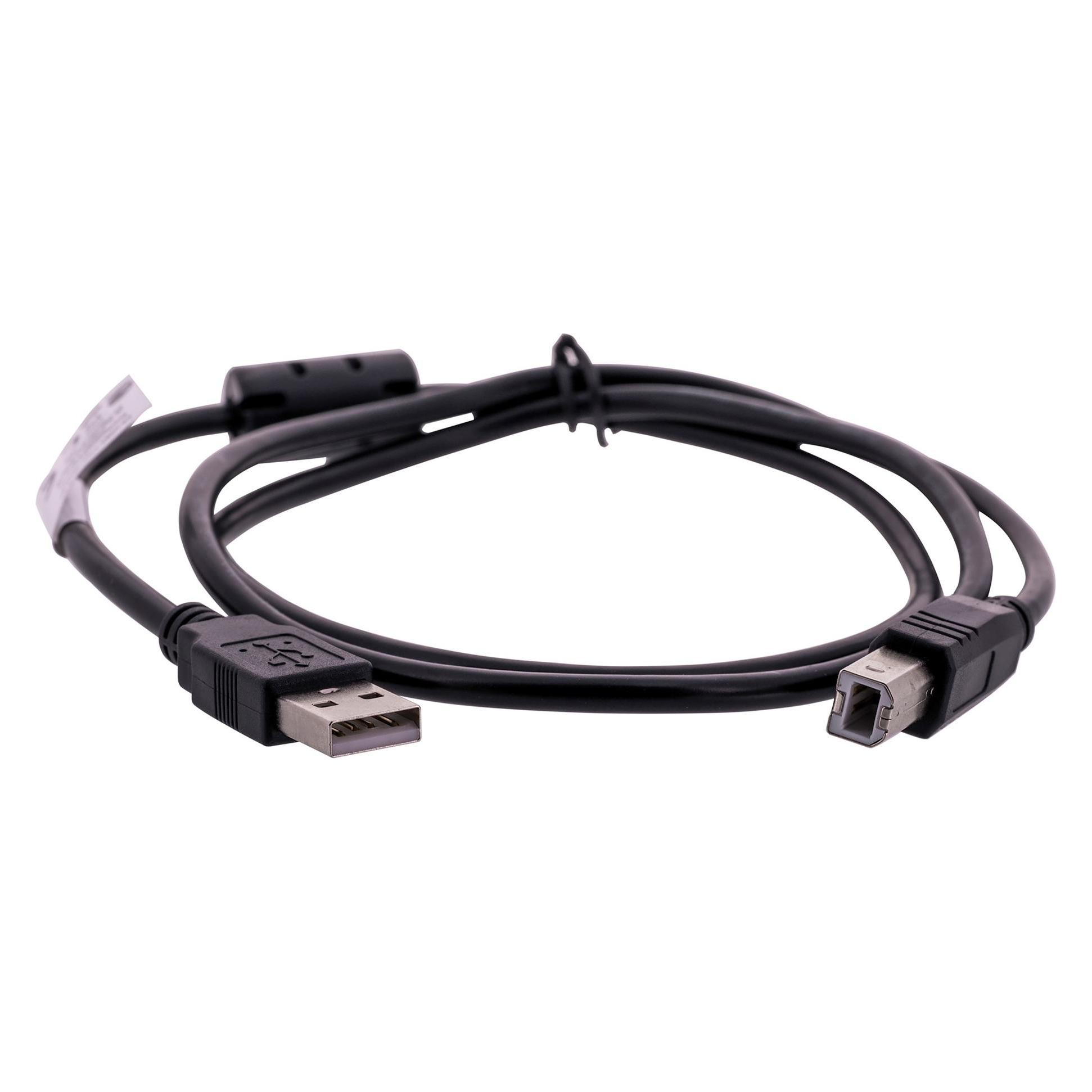 Lanberg USB A - USB B (1 m, USB 2.0) (CA-USBA-11CC-0010-BK)