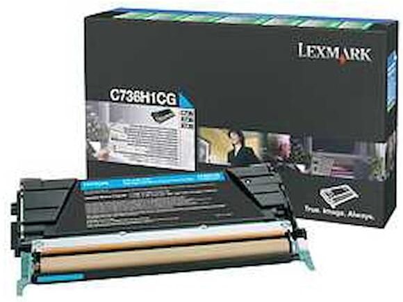 C736 toner cyan (prebate) 10K