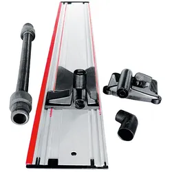 mafell Saug-Spann-System Aerofix  F-AF 1 mit 1,3 m Schiene, Adapter für oben und unten, Flexschlauch - 204770