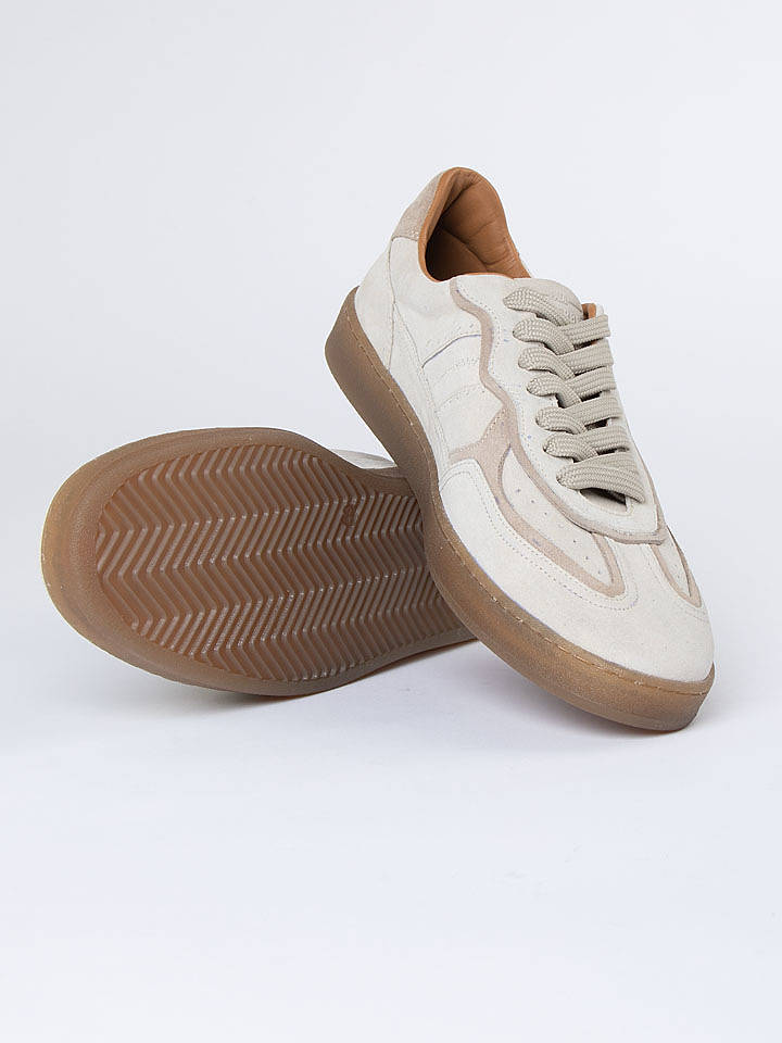 PAUL VESTERBRO Leder-Sneakers in Beige - 40