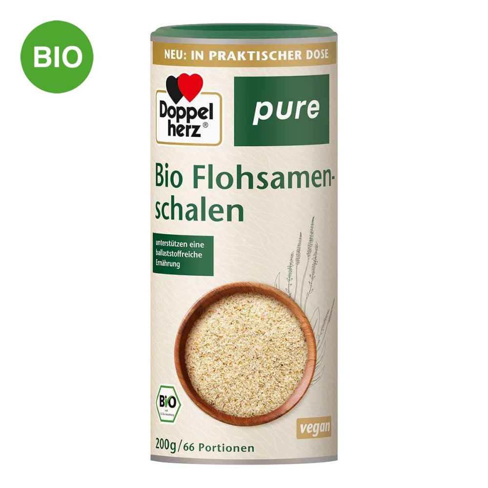 Queisser Pharma GmbH & Co. KG Doppelherz Bio Flohsamenschalen Pure Pulver 17974309