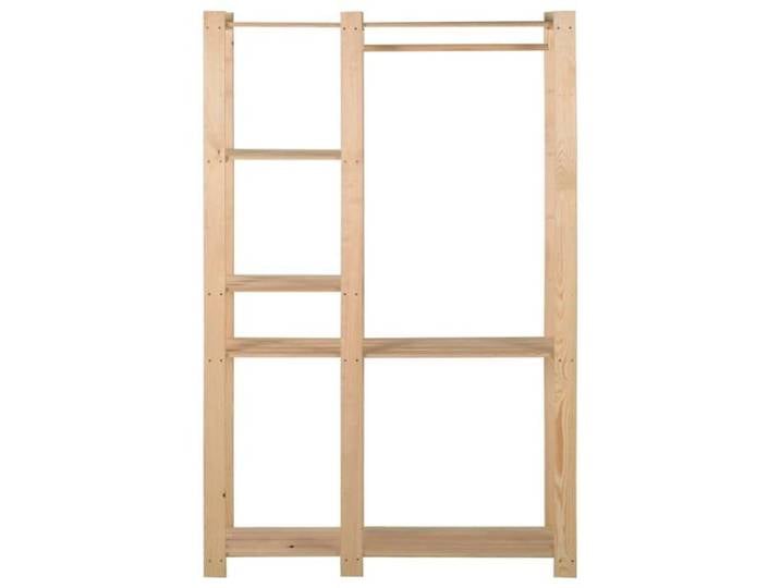 Portant penderie port-manteau Porte-manteau 110x38x170 cm Bois de pin massif - shop72858921
