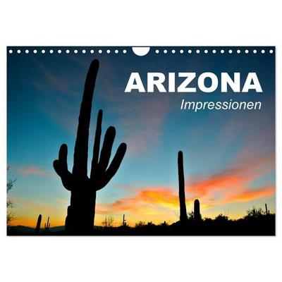 Arizona • Impressionen (Wandkalender 2027 DIN A4 quer), CALVENDO Monatskalender