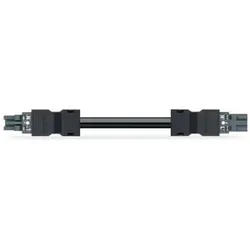 Wago 771-8982/017-703 konfektionierte Verbindungsleitung,Eca,Buchse Stecker,dunkelgrau 7718982017703