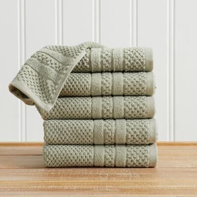 Linery & Co. 100% Cotton Textured Towel Set
