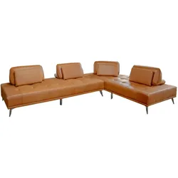 MODULSOFA WIOLO Braun Leder