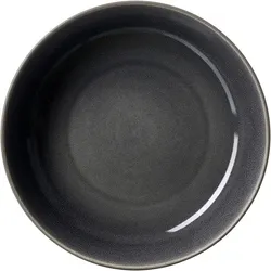 6er-Set Ritzenhoff & Breker Suppenteller Toledo Ø 23 cm Steinzeug Grau Anthrazit
