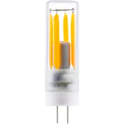 SEGULA LED-Leuchtmittel "LED G4 Stift", Energieeffizienz: F (A-G), transparent, L:5cm Ø:1,5cm, Leuchtmittel