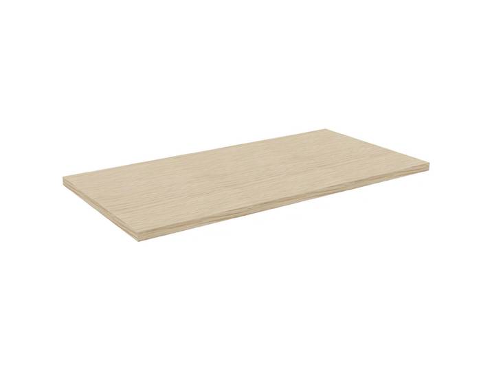 Tablette mélaminée pour armoire NF Environnement L100 cm - Chêne fil