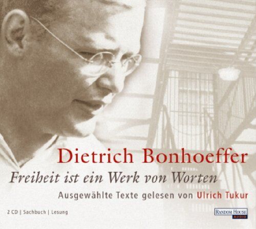 Dietrich Bonhoeffer - Dietrich Bonhoeffer. Freiheit ist ein Werk von Worten. 2 CDs - Preis vom 09.10.2026 07:28:09 h
