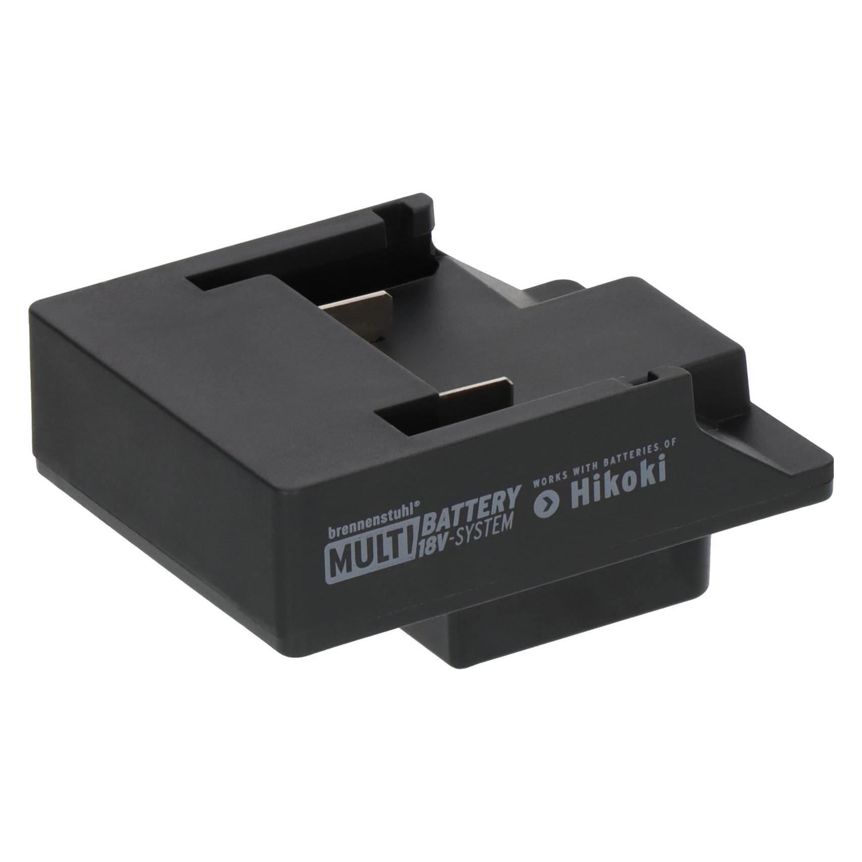 Brennenstuhl Adapter Hikoki für LED Baustrahler im Multi Battery 18V System (1172640081)