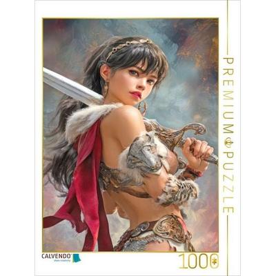 CALVENDO Puzzle Anime Kriegerinnen | 1000 Teile Lege-Größe 64x48cm Foto-Puzzle für glückliche Stunden