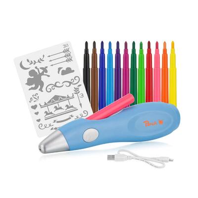Peach PO150 Peach Electric Airbrush Spray Painting Set, PO150