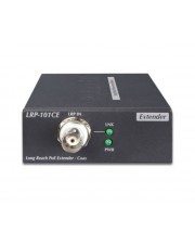 Planet Schnelles Ethernet PoE-Adapter 1-Port Long Reach PoE over coax Extender Kit LRP-101CH + LRP-101CE (LRP-101C-KIT)