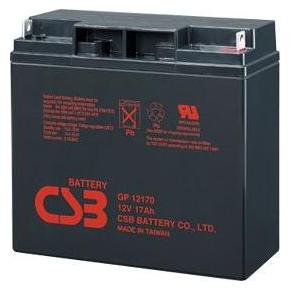 CSB GP12170 UPS-batteri - Batterie - 17.000 mAh (GP12170B1)
