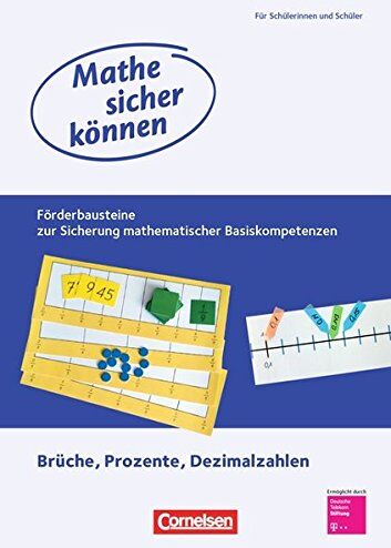 Hußmann, Prof. Dr. Stephan - Mathe sicher können: 5.-7. Schuljahr - Förderbausteine Brüche, Prozente und Dezimalzahlen: Förderheft für Schülerinnen und Schüler - Preis vom 06.10.2026 07:26:00 h