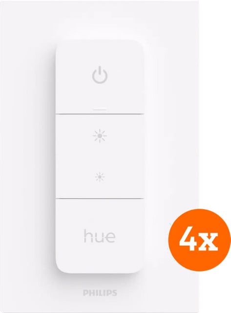 Philips Hue Draadloze Dimmer Switch 4-pack