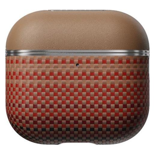 Pitaka Aramid Fiber Magnetic Case Schutzhülle für AirPods 4 Sunset (APM2405)