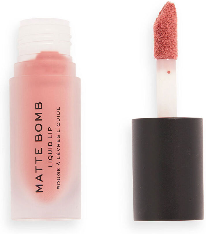 Revolution Make Up Matte Bomb liquid lip #fancy pink