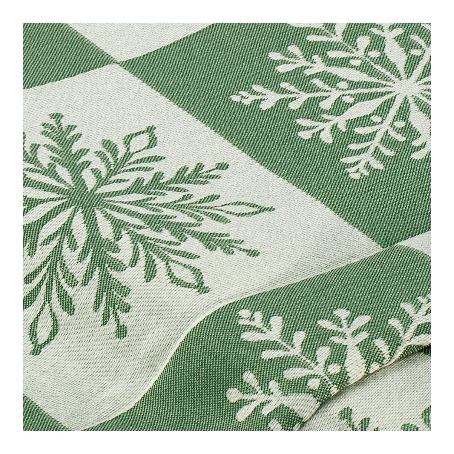 Jacquard "Kristalle-Patch", grün-color